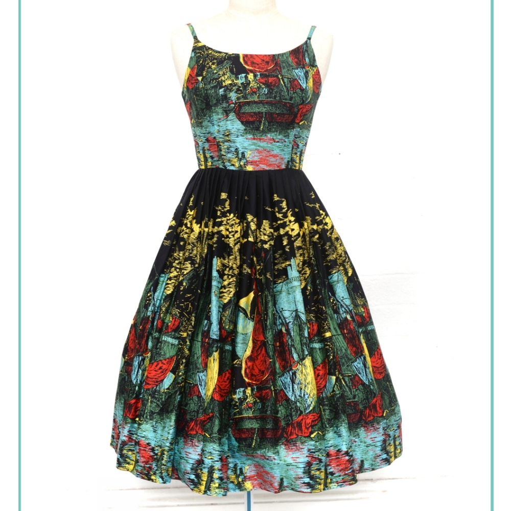 Retrospec'd sundress with pockets - Gigi style